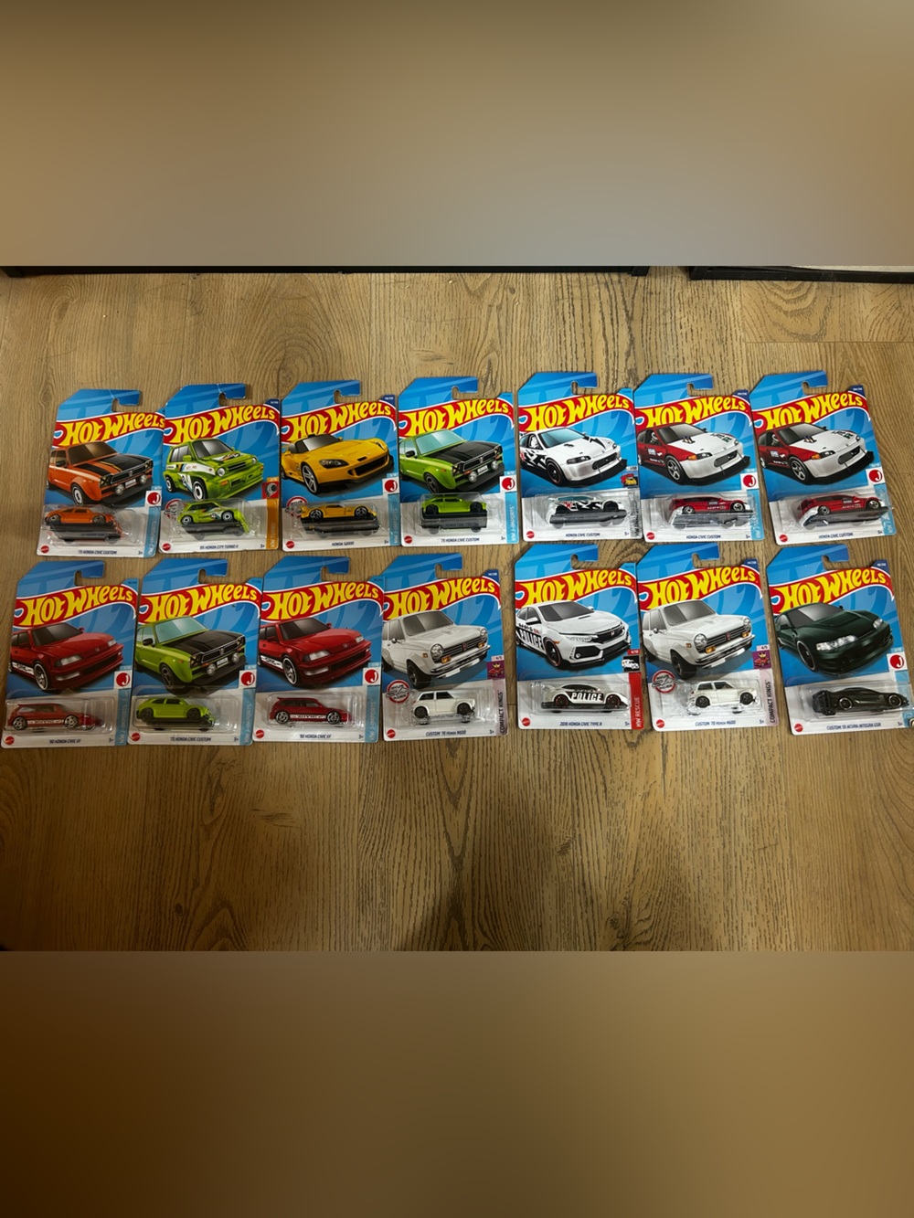 Hot Wheels Honda Lot